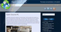 Desktop Screenshot of opensourcepc.net